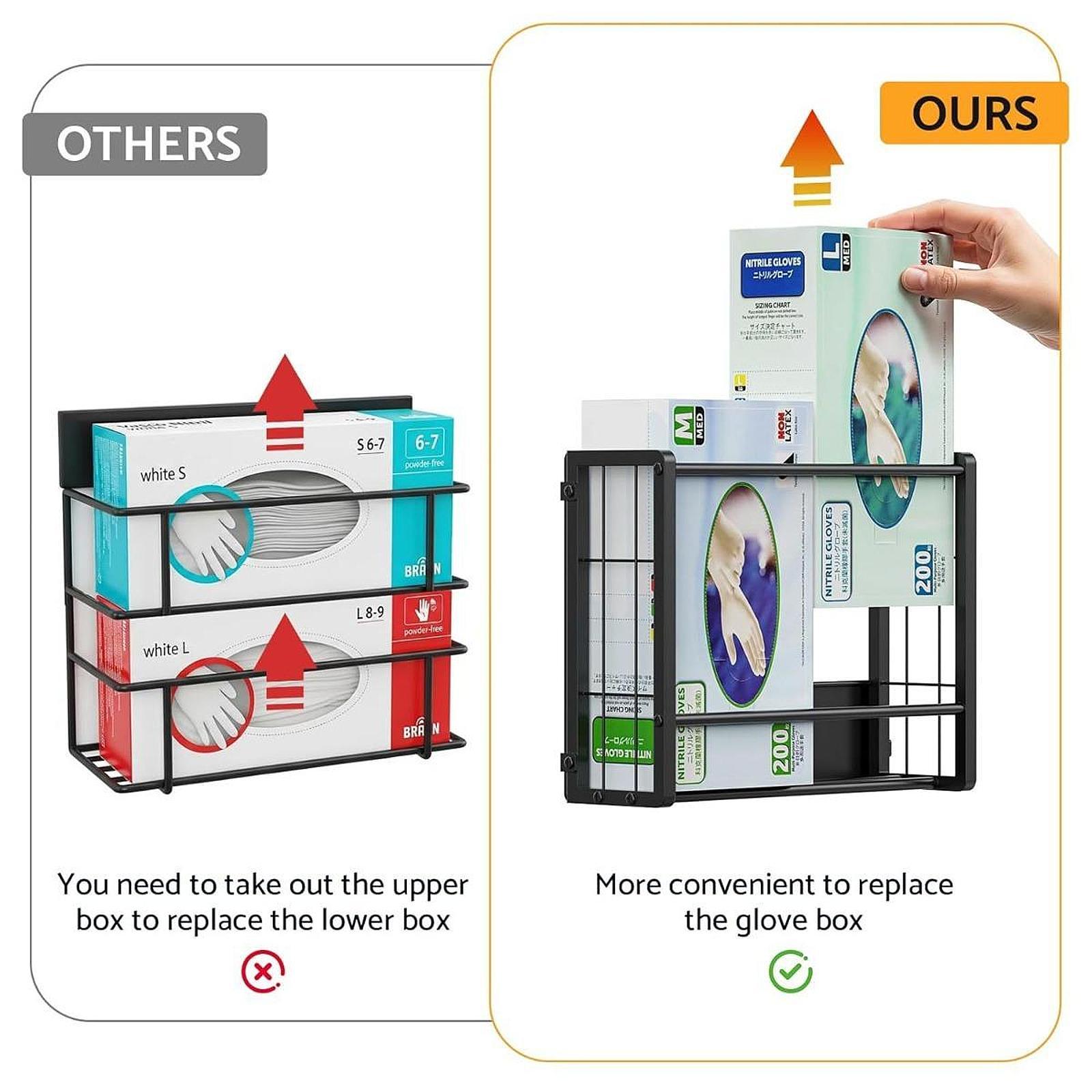 Home Improvement Binford Tools - Glove Box Holder Fridge Organizer Multifunctional