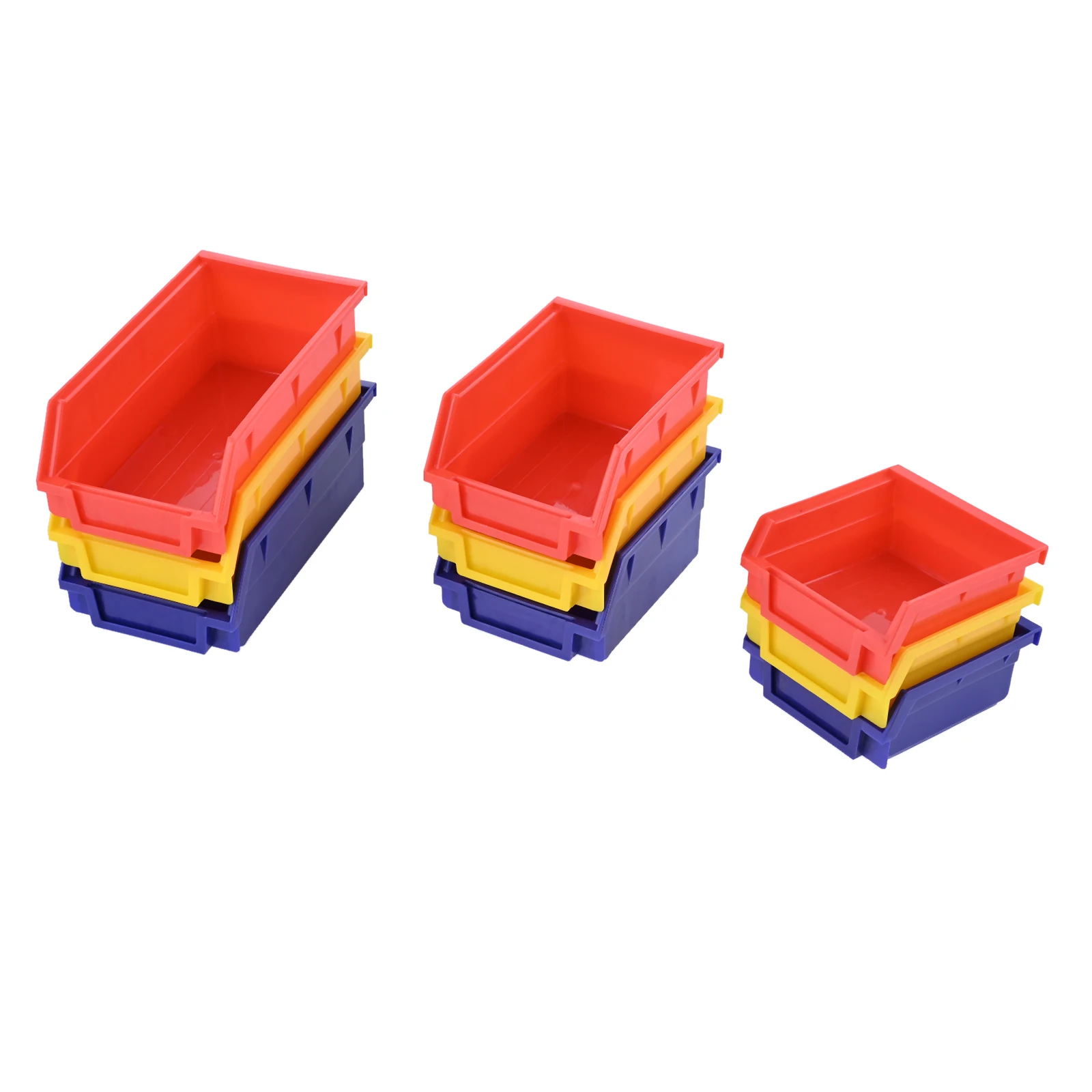 Home Improvement Binford Tools - 10Pcs Stackable Storage Tool Parts Bin