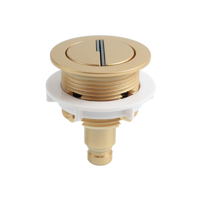 Toilet Flush Valve - Chrome 38mm ABS Plating with Dual