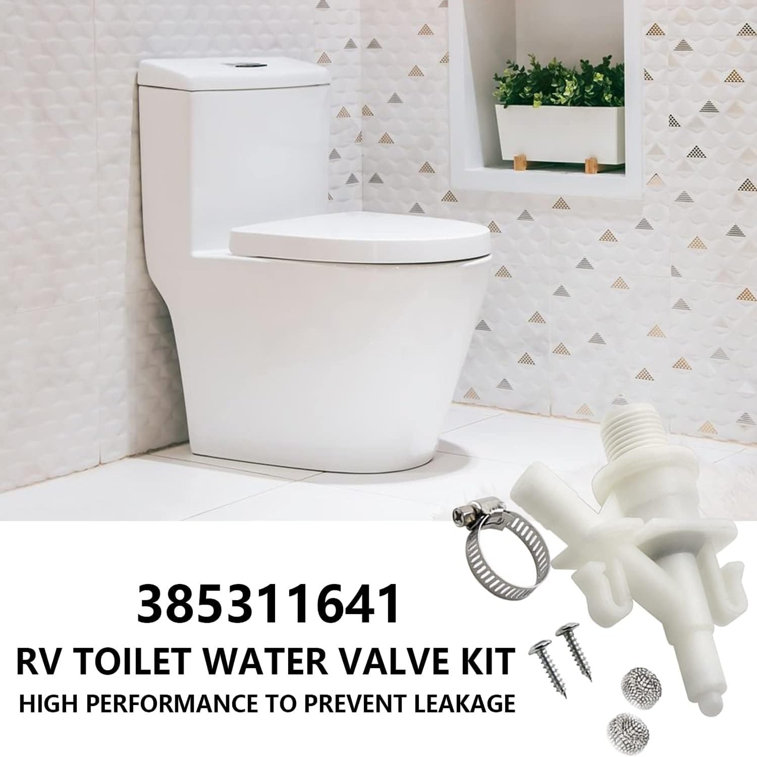 Rv Toilet Flush Valve No Leak  - Toilet Flush Valve recension och pris