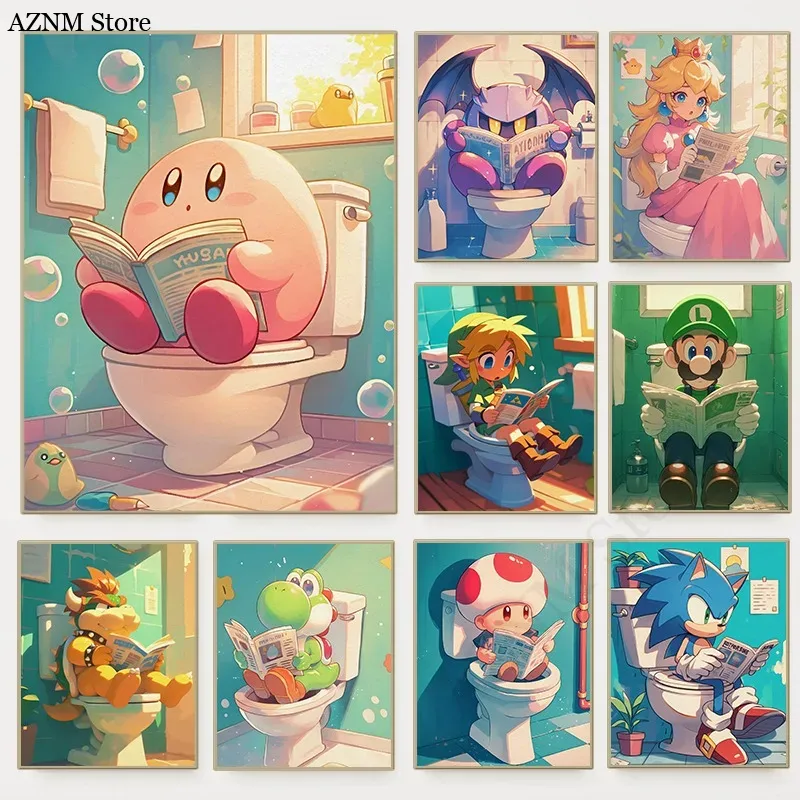 Funny Bathroom Cartoon Video G - Home Improvement Game recension och pris
