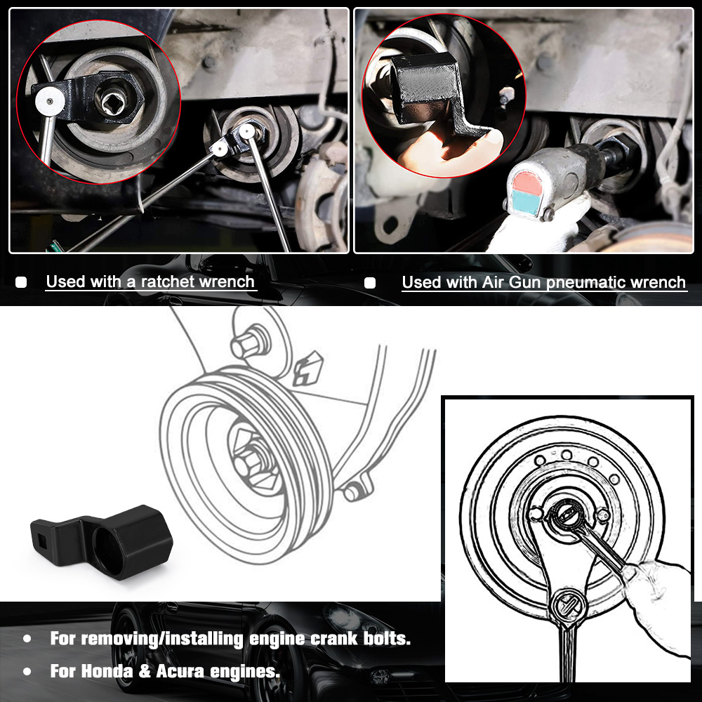 Crank Pulley Removal Tool Sock - Home Improvement Tim Allen recension och pris