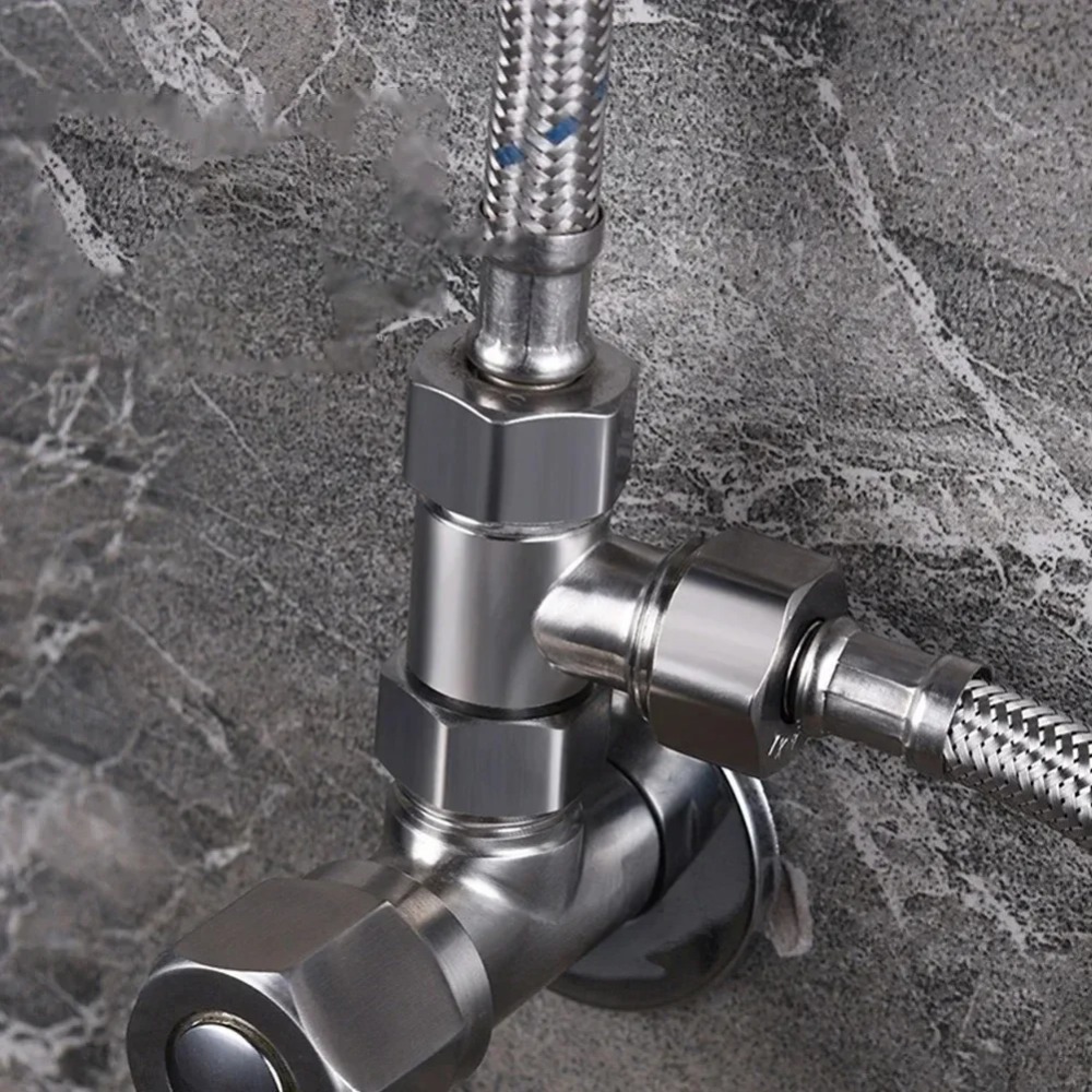 G1/2 Stainless Steel T Adapter - Toilet Flush Valve recension och pris