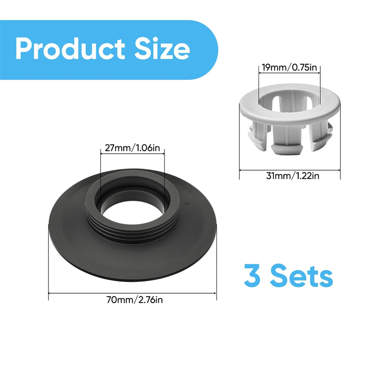 AA25 For Flush Valve Seal,3 Pa - Toilet Flush Valve recension och pris