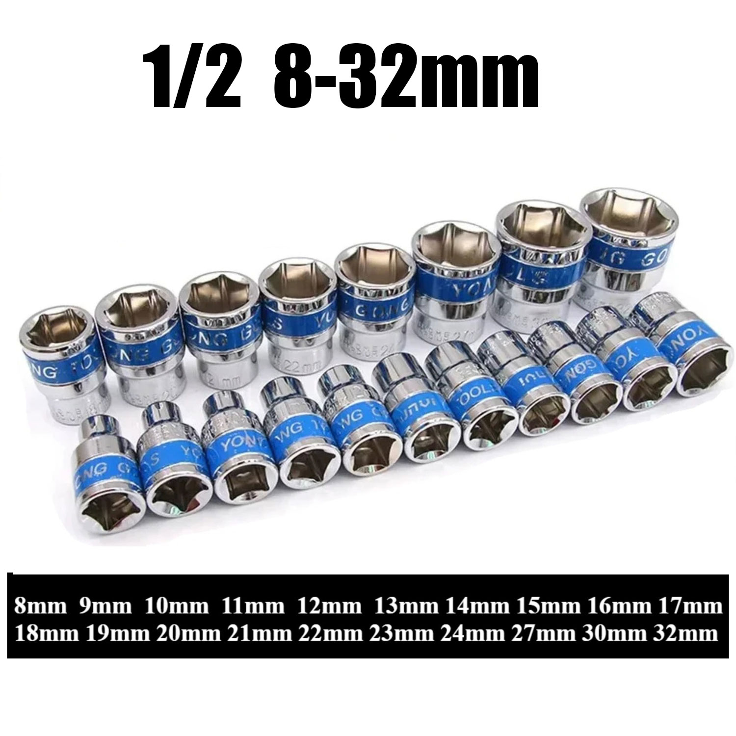8-32mm 1/2 Inch Hex Metric Sho - Home Improvement Tim Allen recension och pris