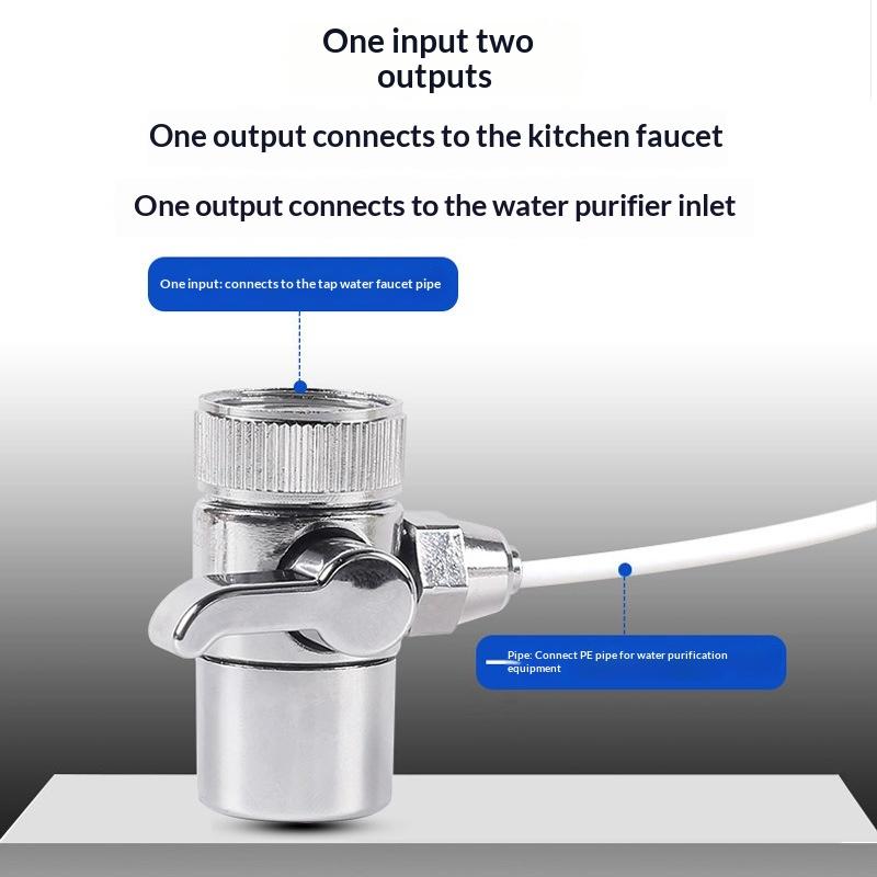 1PC Faucet Adapter Kitchen Sin - Toilet Flush Valve recension och pris